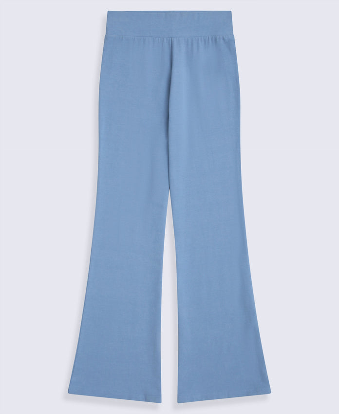 Flared Girls Leggings - Blue