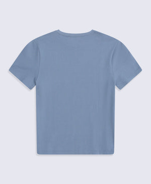 Texture Mens Pocket T-Shirt - Blue