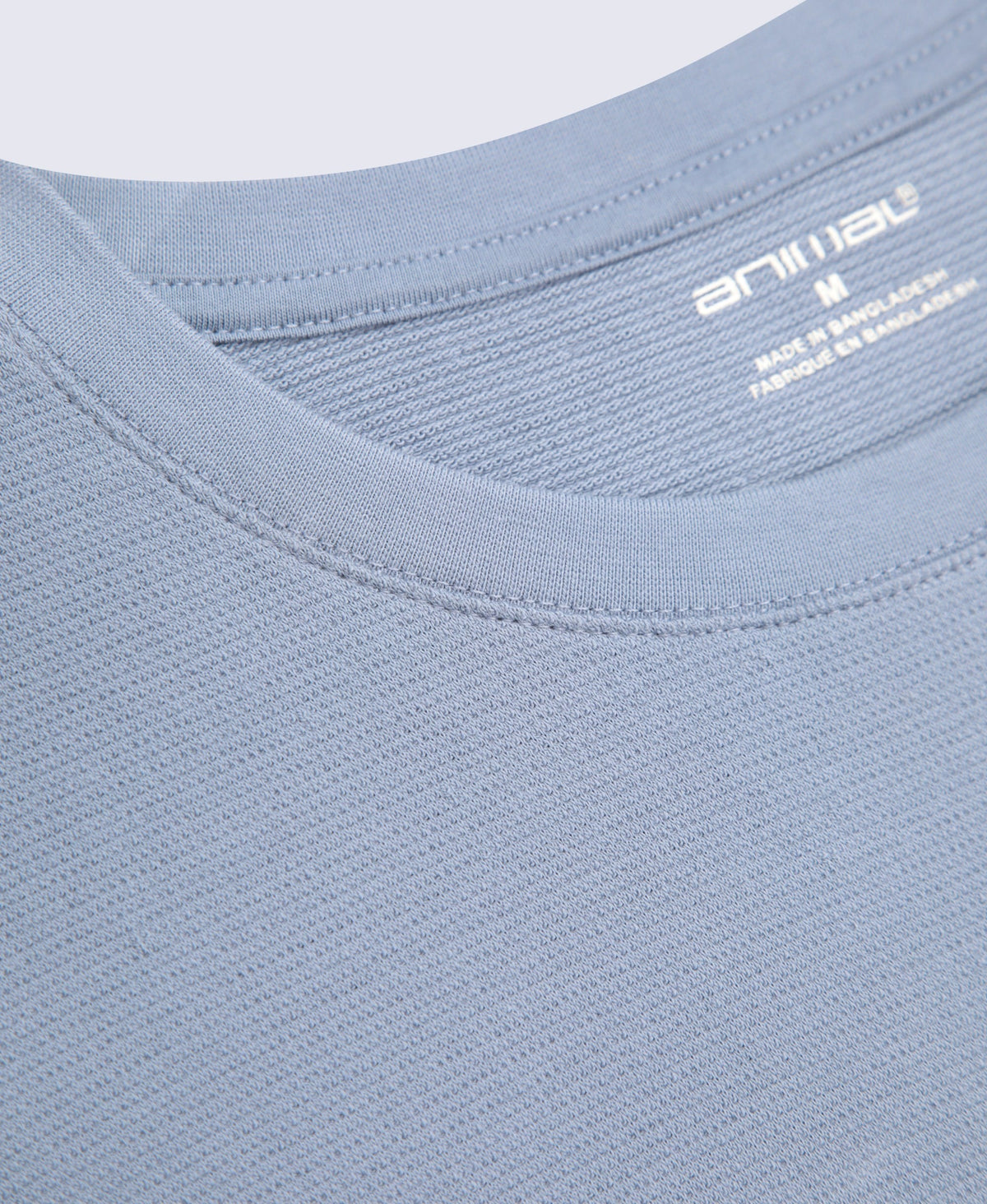 Texture Mens Pocket T-Shirt - Blue