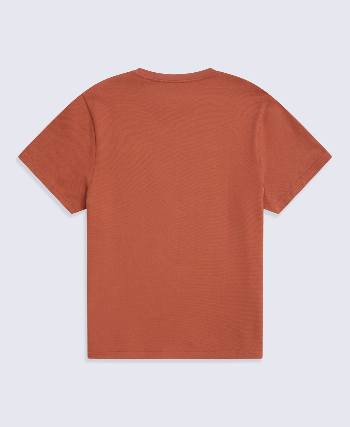 Texture Mens Pocket T-Shirt - Rust