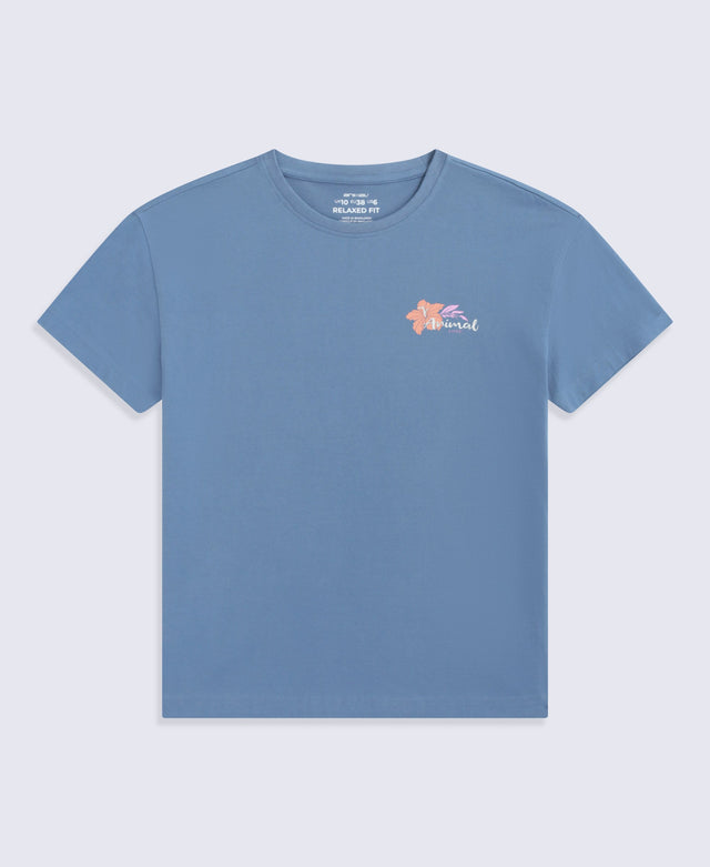 Leena Looe Womens T-Shirt - Blue