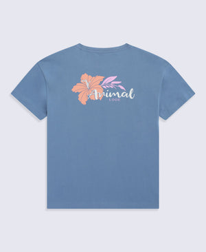 Leena Looe Womens T-Shirt - Blue