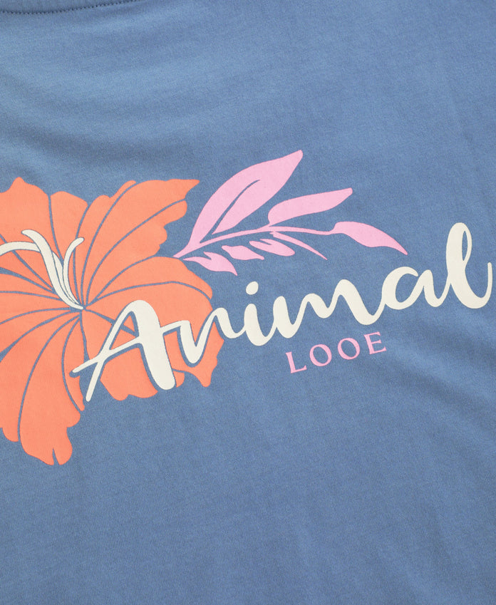 Leena Looe Womens T-Shirt - Blue
