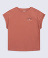 Holly Womens Cornwall Tee - Rust