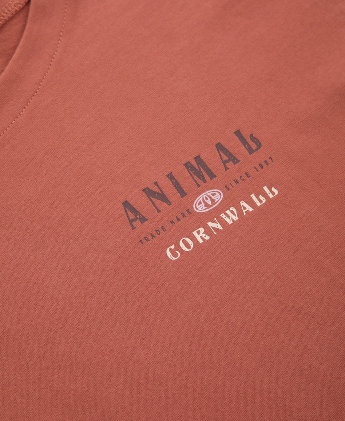 Animal Holly Womens Cornwall Tee - Rust