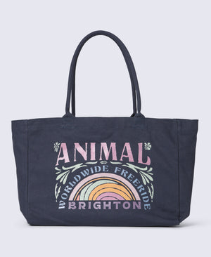 Brighton Cotton Tote Bag - Beige