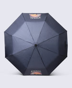 Animal Regional Mini Automatic Umbrella - Black