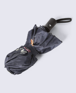 Animal Regional Mini Automatic Umbrella - Black
