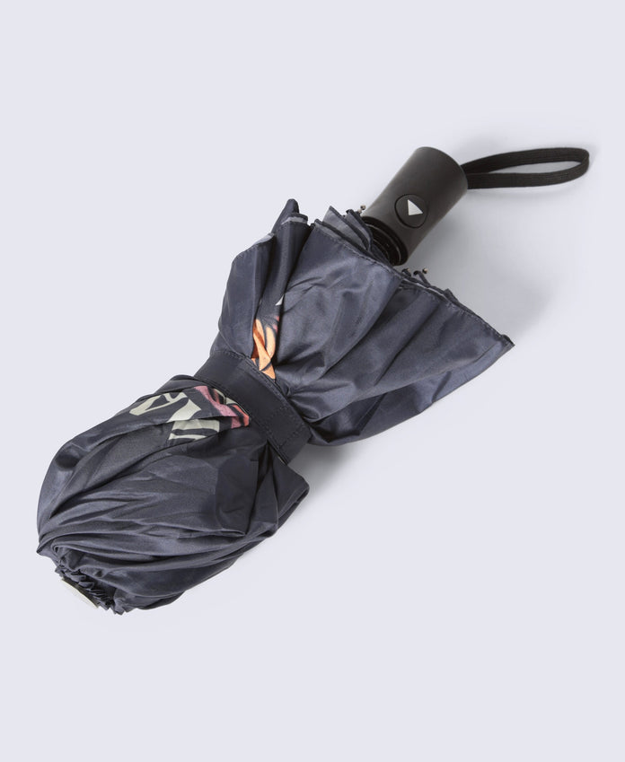 Animal Regional Mini Automatic Umbrella - Black