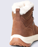 Ontario Womens Waterproof Suede Casual Boots - Tan