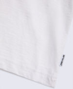 Emilia Womens Cotton V Neck T-Shirt - White
