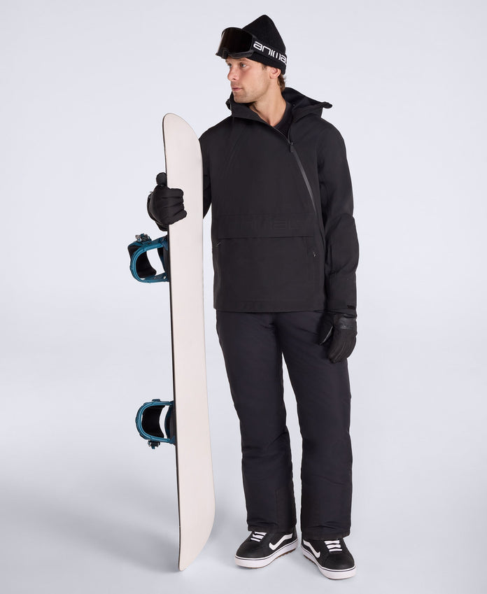 Tundra Mens Extreme Shell Waterproof Ski Jacket - Black