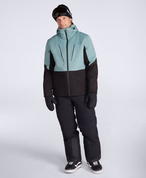 Interstellar Mens Waterproof Ski Jacket - Light Teal