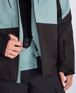 Interstellar Mens Waterproof Ski Jacket - Light Teal