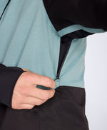 Interstellar Mens Waterproof Ski Jacket - Light Teal