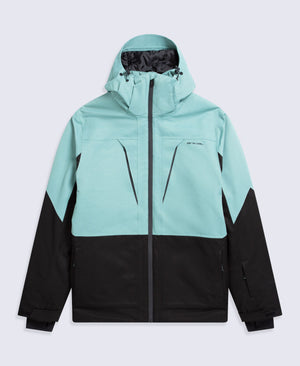 Interstellar Mens Waterproof Ski Jacket - Light Teal
