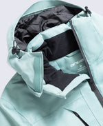 Interstellar Mens Waterproof Ski Jacket - Light Teal