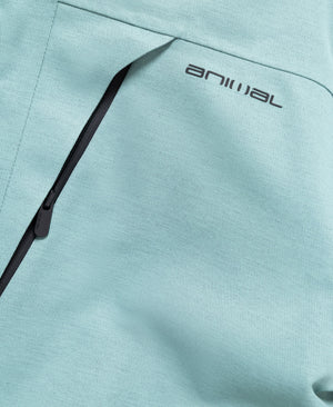 Interstellar Mens Waterproof Ski Jacket - Light Teal
