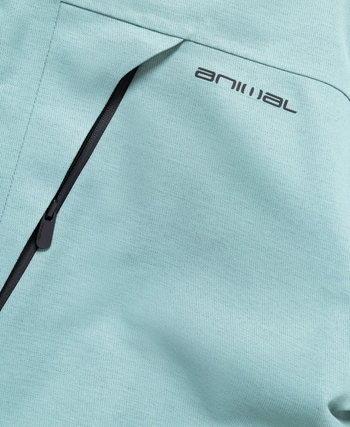 Interstellar Mens Waterproof Ski Jacket - Light Teal