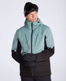 Interstellar Mens Waterproof Ski Jacket - Light Teal