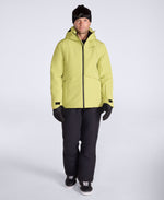 Nordedge Mens Padded Waterproof Ski Jacket - Lime