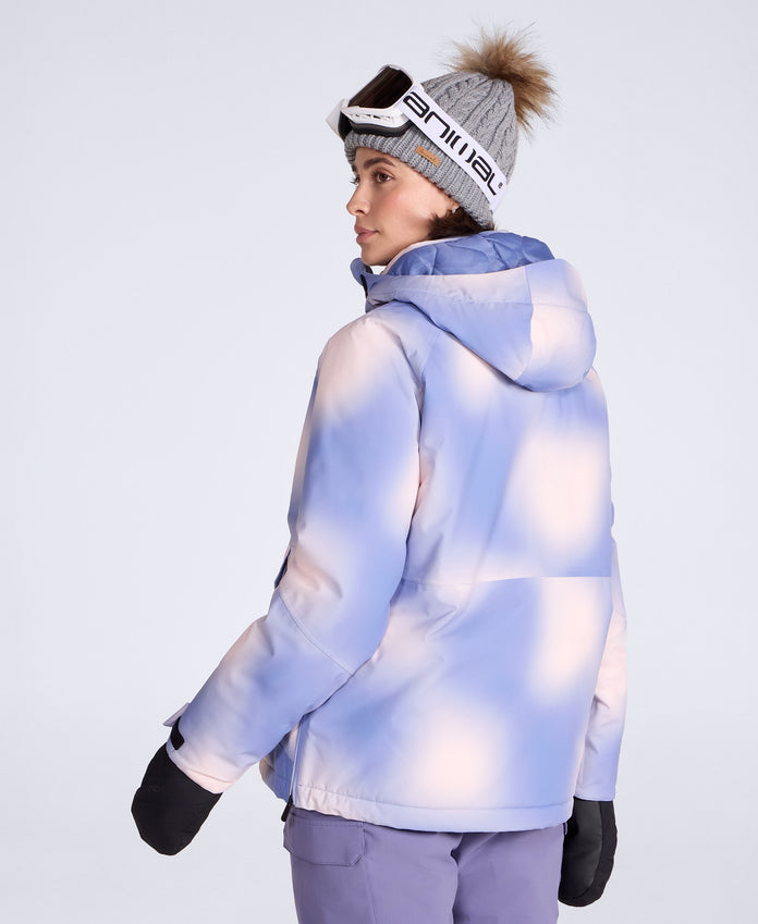 Snowstorm Womens Waterproof Overhead Ski Jacket - Lilac