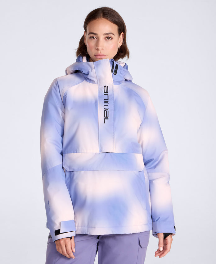 Snowstorm Womens Waterproof Overhead Ski Jacket - Lilac