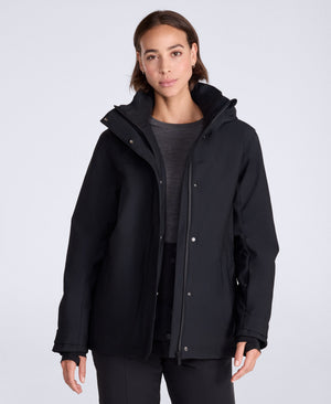 Angel Women's Softshell Ski Jacket - Black