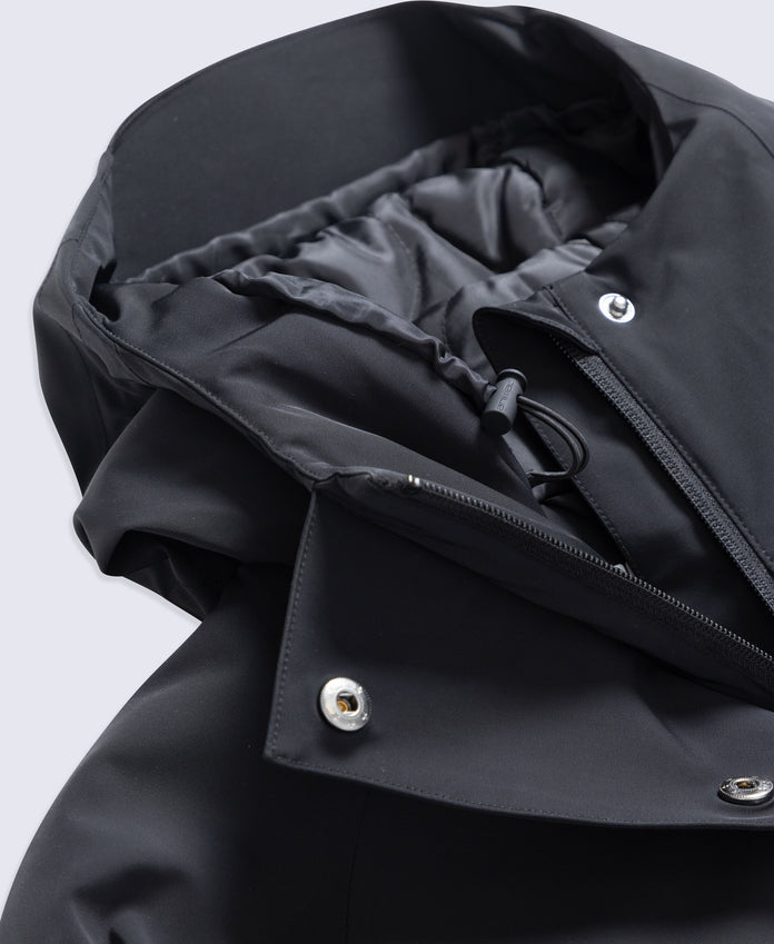 Alara Womens Padded Waterproof Ski Jacket - Black