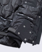 Alara Womens Padded Waterproof Ski Jacket - Black