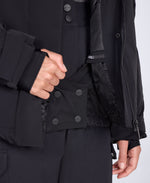 Alara Womens Padded Waterproof Ski Jacket - Black