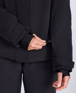 Alara Womens Padded Waterproof Ski Jacket - Black