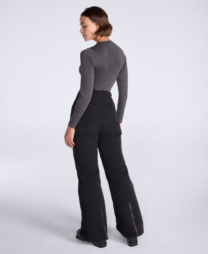 Alara Womens High Waist Waterproof Ski Pants - Black