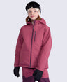 Laxx Kids Waterproof Ski Jacket - Berry