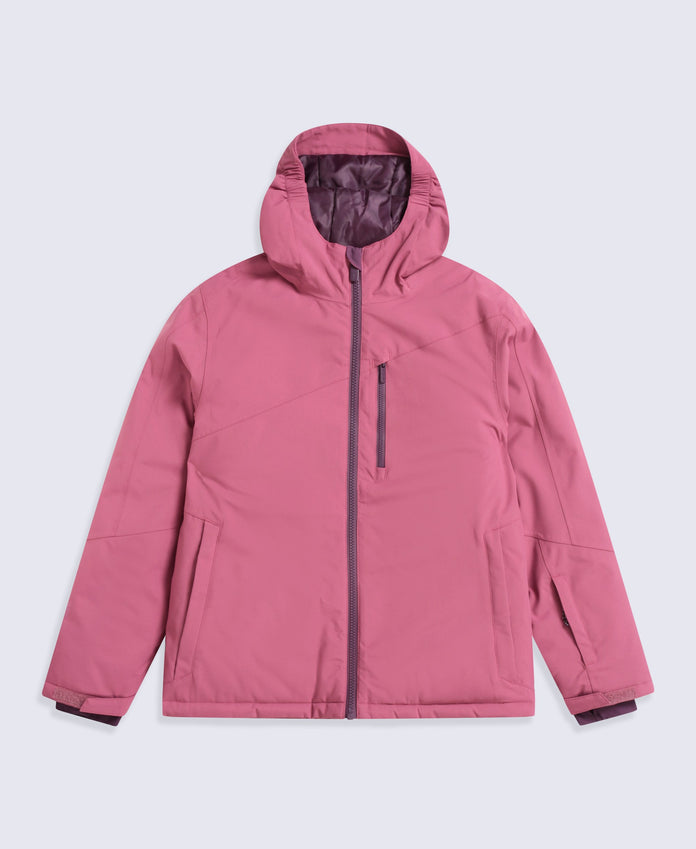 Laxx Kids Waterproof Ski Jacket - Berry