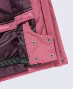 Laxx Kids Waterproof Ski Jacket - Berry