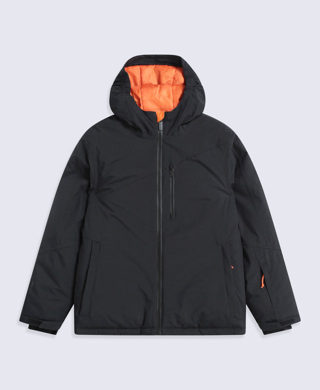 Laxx Kids Waterproof Ski Jacket - Black