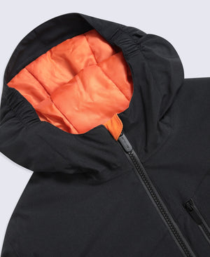Laxx Kids Waterproof Ski Jacket - Black