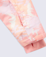 Laxx Printed Kids Waterproof Ski Jacket - Pale Pink