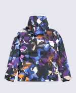 Laxx Printed Kids Waterproof Ski Jacket - Purple