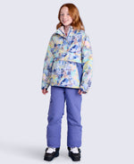 Snowstorm Kids Waterproof Overhead Ski Jacket - Lilac
