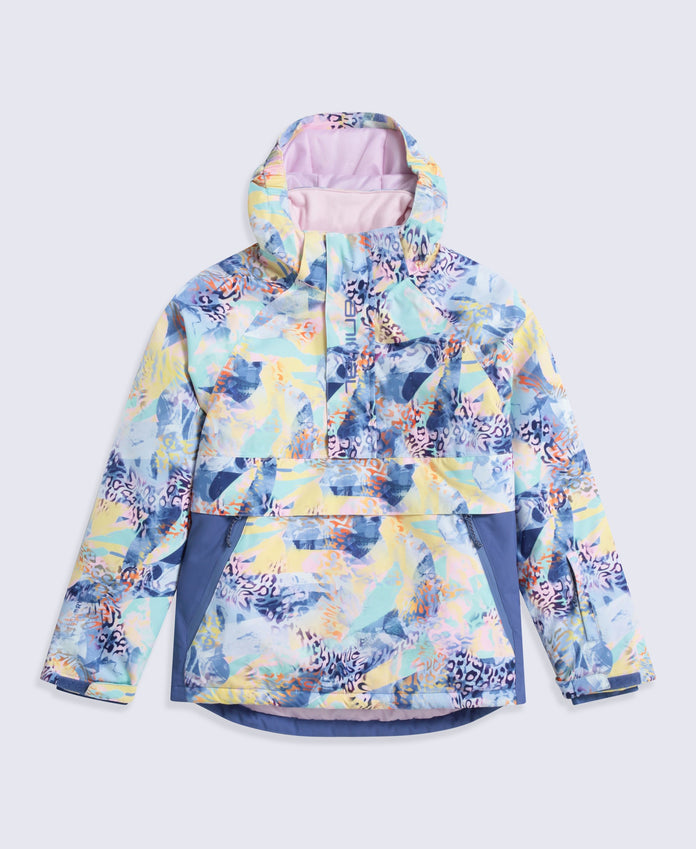 Snowstorm Kids Waterproof Overhead Ski Jacket - Lilac