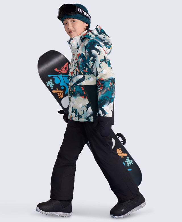 Snowstorm Kids Waterproof Overhead Ski Jacket - Mixed