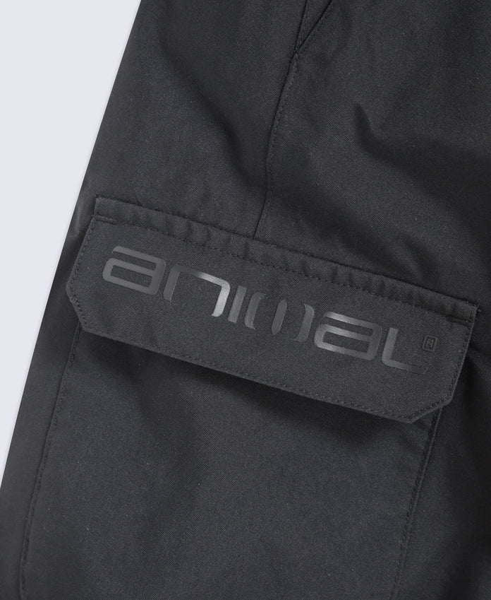 Glaze Kids Cargo Waterproof Ski Pants - Black