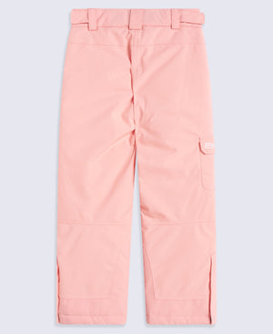 Glaze Kids Cargo Waterproof Ski Pants - Pale Pink