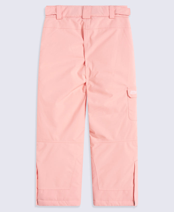 Glaze Kids Cargo Waterproof Ski Pants - Pale Pink