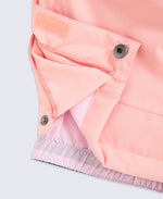 Glaze Kids Cargo Waterproof Ski Pants - Pale Pink