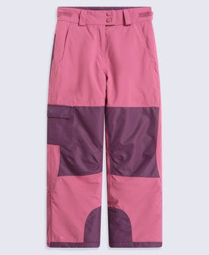 Powder Kids Waterproof Ski Pants - Berry