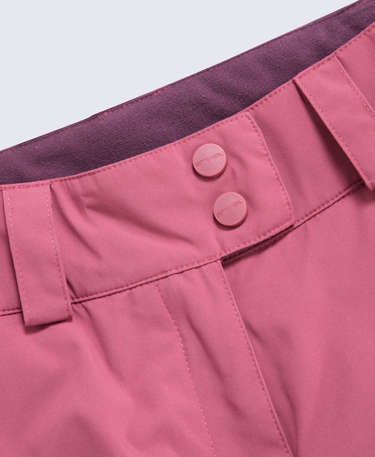 Powder Kids Waterproof Ski Pants - Berry