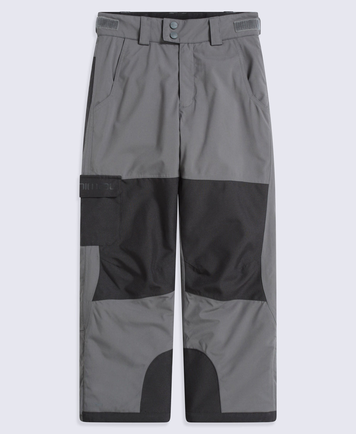 Powder Kids Waterproof Ski Pants - Grey